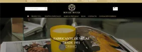 Captura del sitio de Bougie Boyer