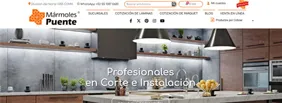 Captura del sitio de Mármoles Puente
